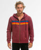 5 Stripe Plum Unisex Hoodie - miamidrugpossession