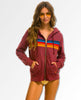 5 Stripe Plum Unisex Hoodie - miamidrugpossession