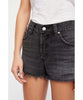 501 High Rise Short Trashed Black - miamidrugpossession