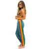 6 Stripe Sweatpants Blue Serape Rainbow - clearpathherbicide