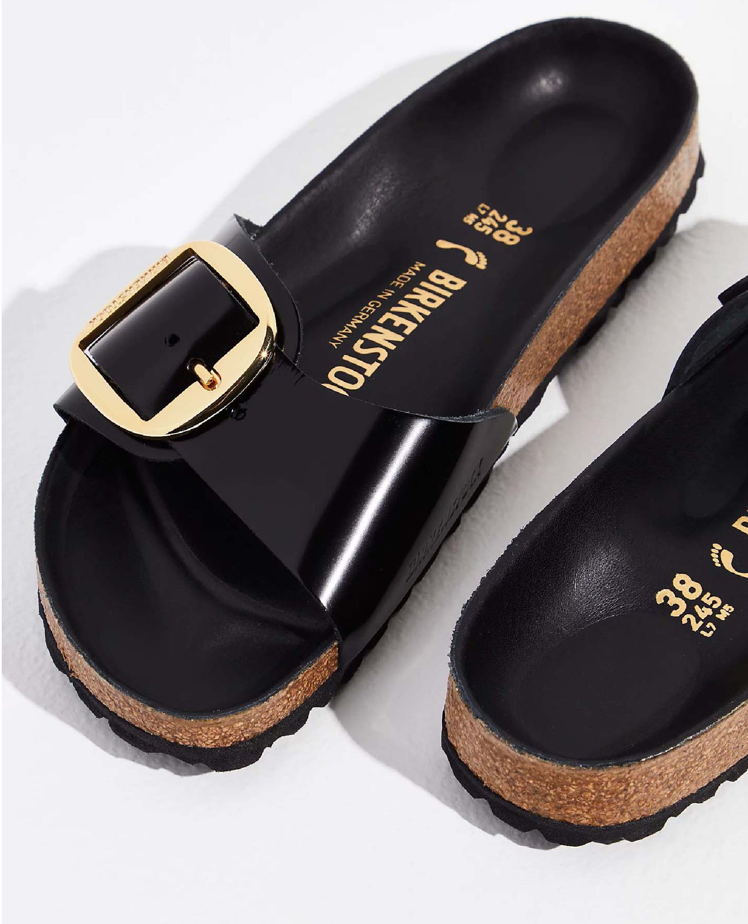 Madrid High Shine Black Birkenstock