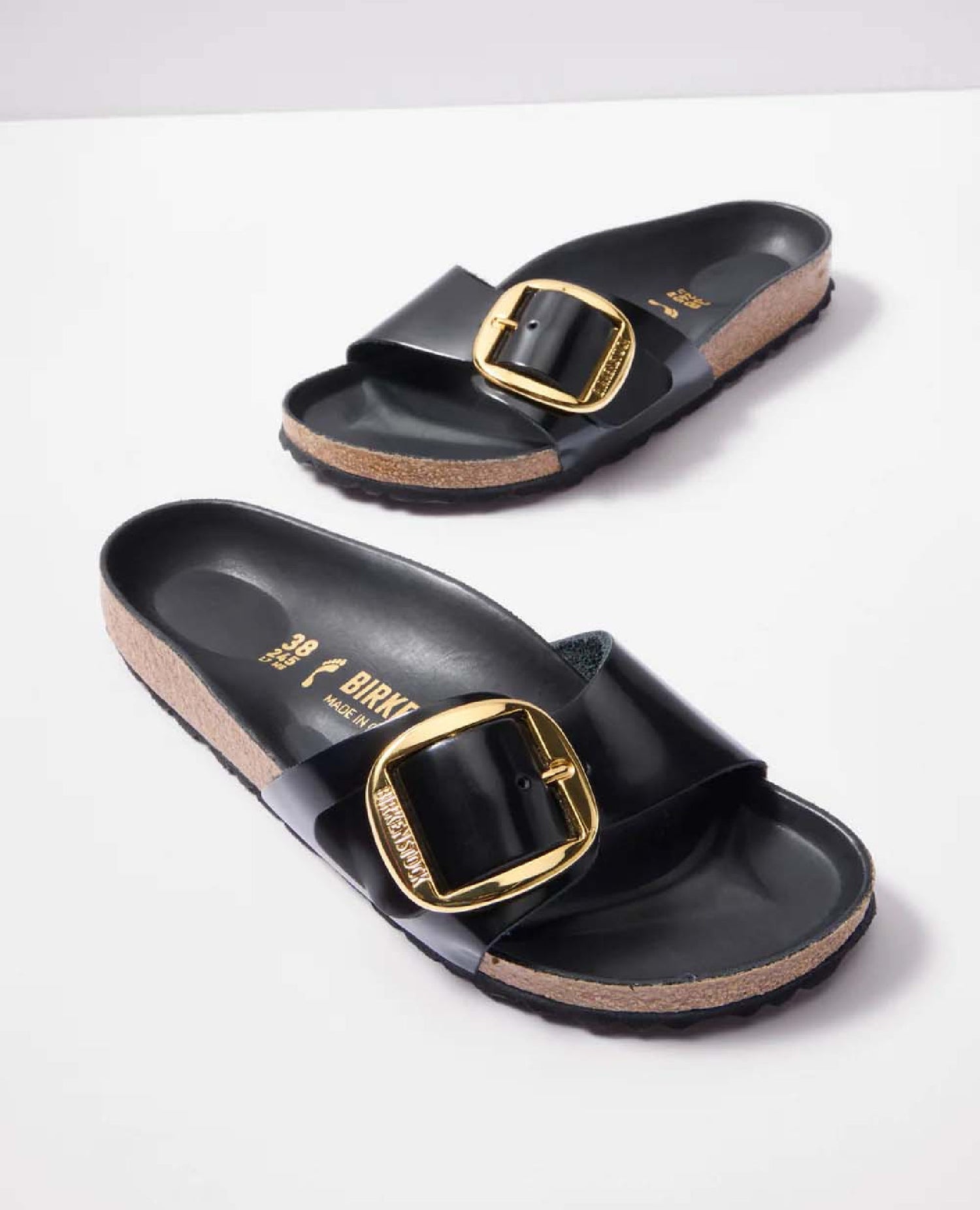 Madrid High Shine Black Birkenstock