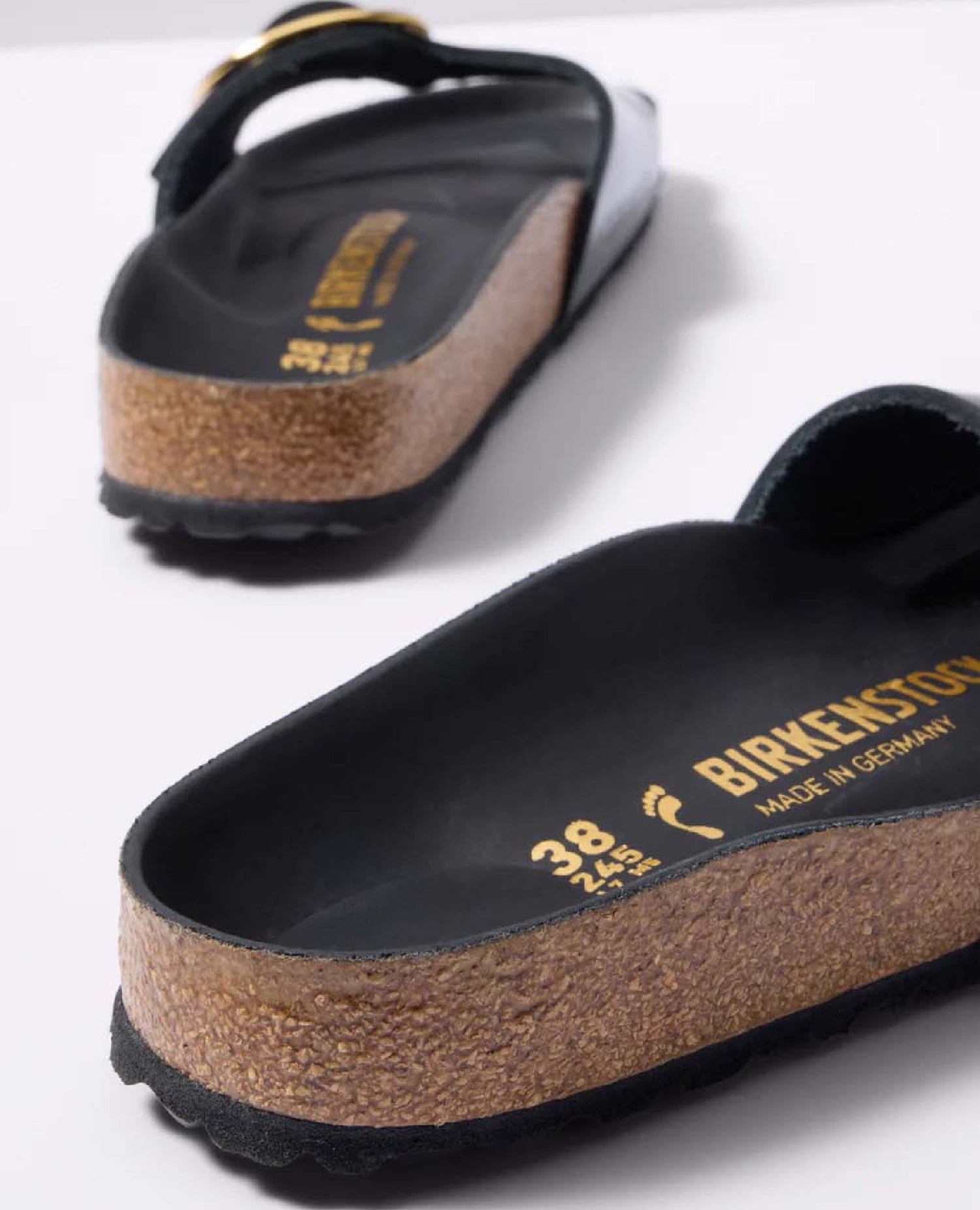 Madrid High Shine Black Birkenstock