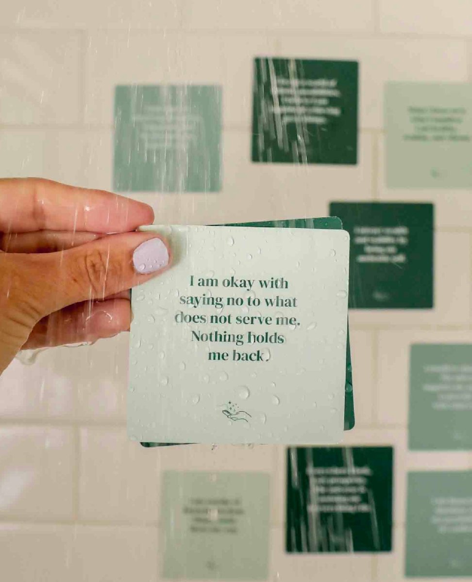 Abundance Shower Affirmation Cards - miamidrugpossession