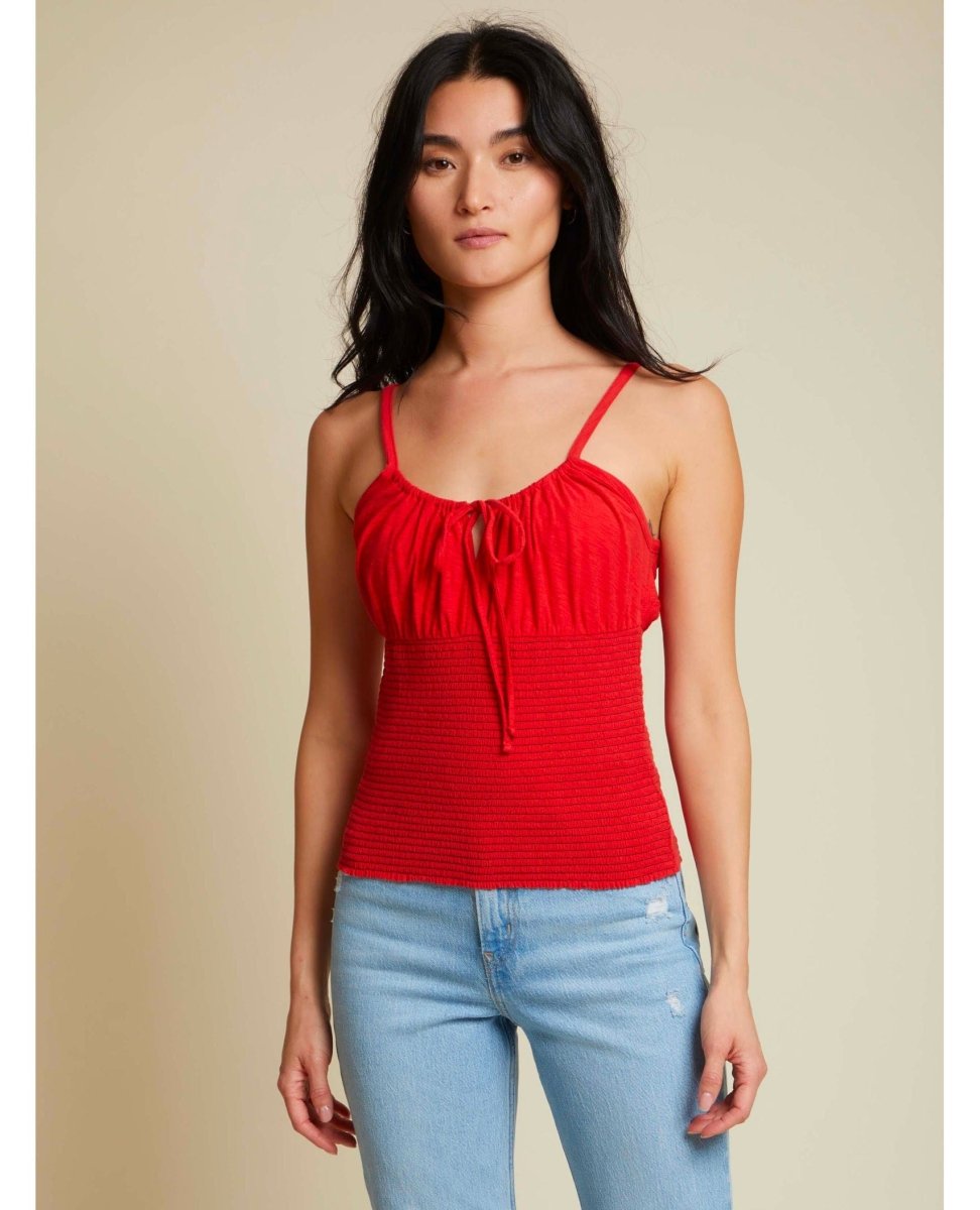 Adeline Chemise Tank Rouge - miamidrugpossession