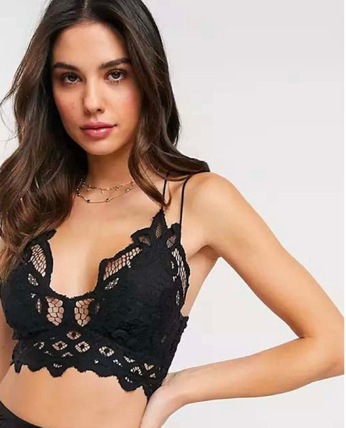 Adella Bralette Black - miamidrugpossession