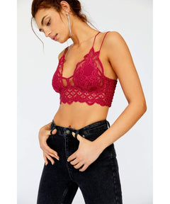 Adella Bralette Lipstick Red - miamidrugpossession