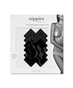 Adhesive Nippies Covers Black Cross - miamidrugpossession