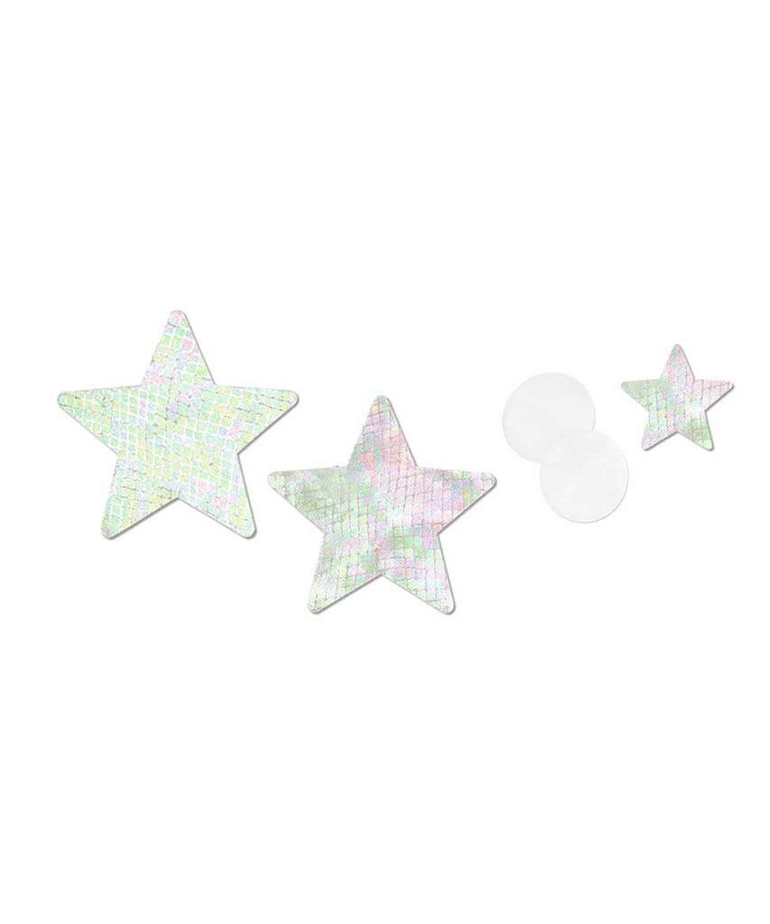 Adhesive Nippies Covers White Snake Star - miamidrugpossession