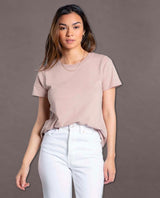 Aiden Short Sleeve Mauve Mist Tee - miamidrugpossession