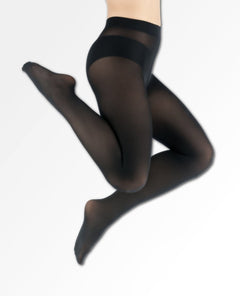 Albertina Semi - Opaque Recycled Tights Black - miamidrugpossession