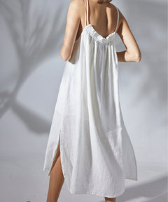 Alice Maxi Dress White - miamidrugpossession