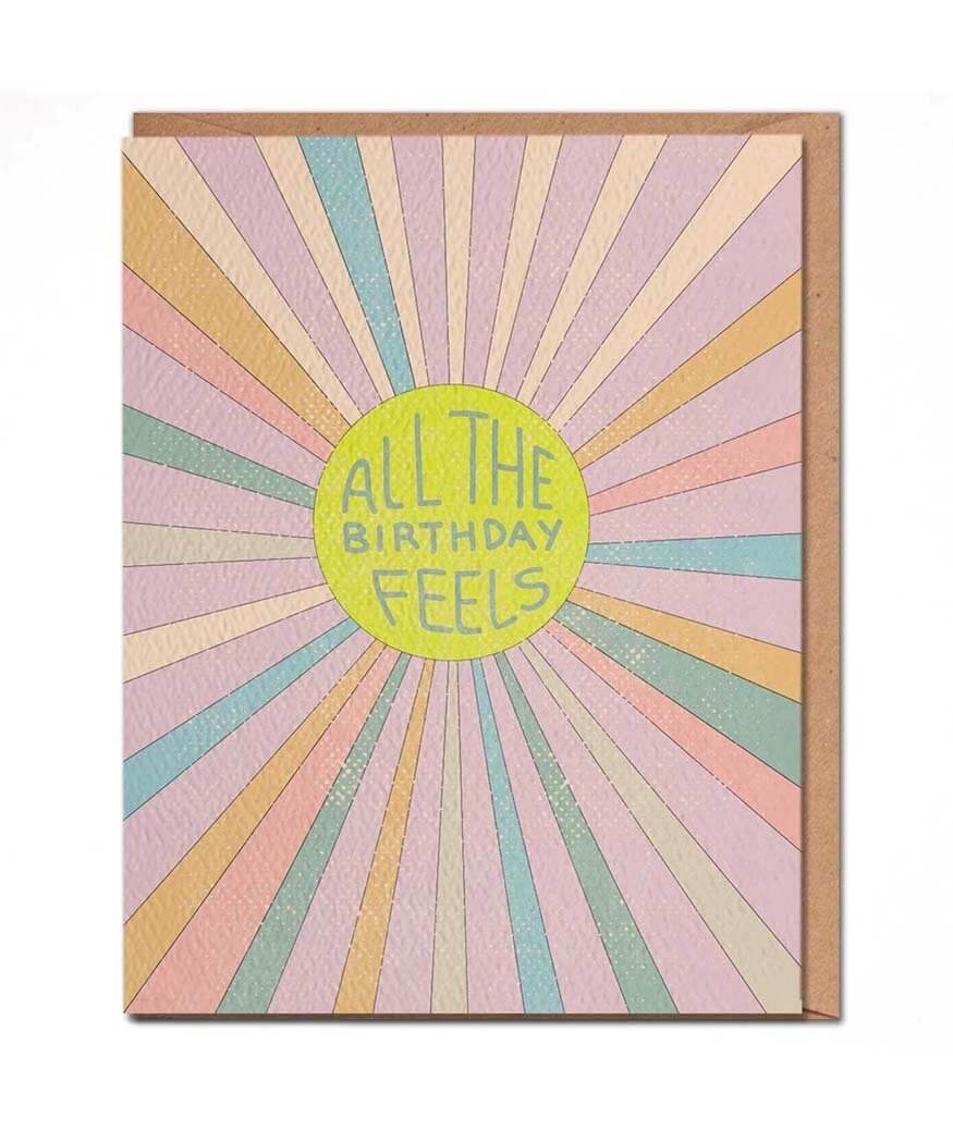 All The Birthday Feels Card - miamidrugpossession