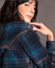 Almira Hooded Shacket Navy Plaid - clearpathherbicide