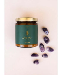 Amethyst Crystal Candle Healing - clearpathherbicide