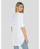 Amos Rib Tee White - miamidrugpossession