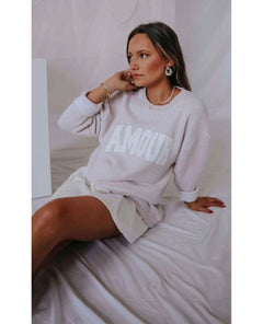 Amour Love Sweater - miamidrugpossession