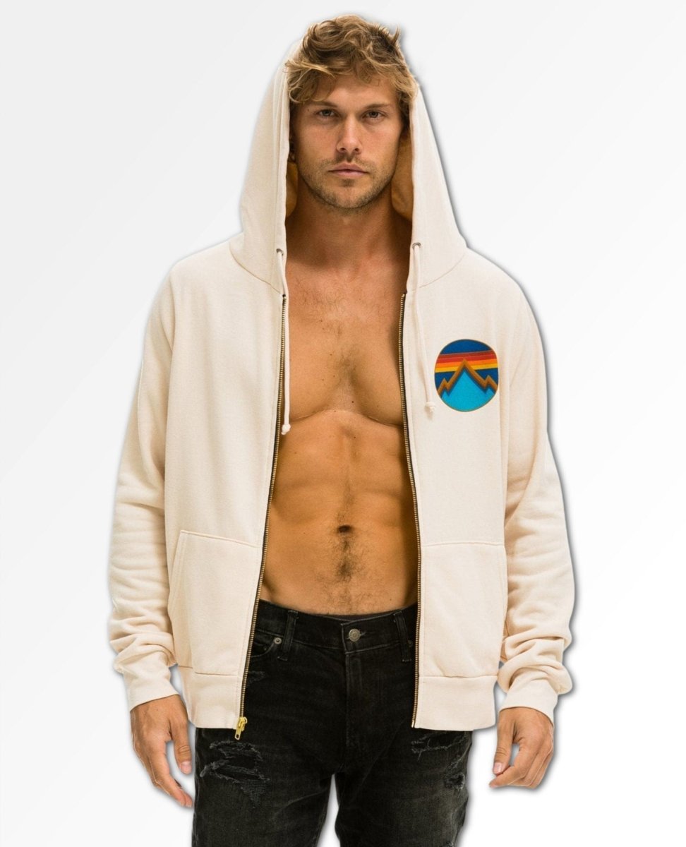 AN All Seasons Circle Hoodie Almond - miamidrugpossession