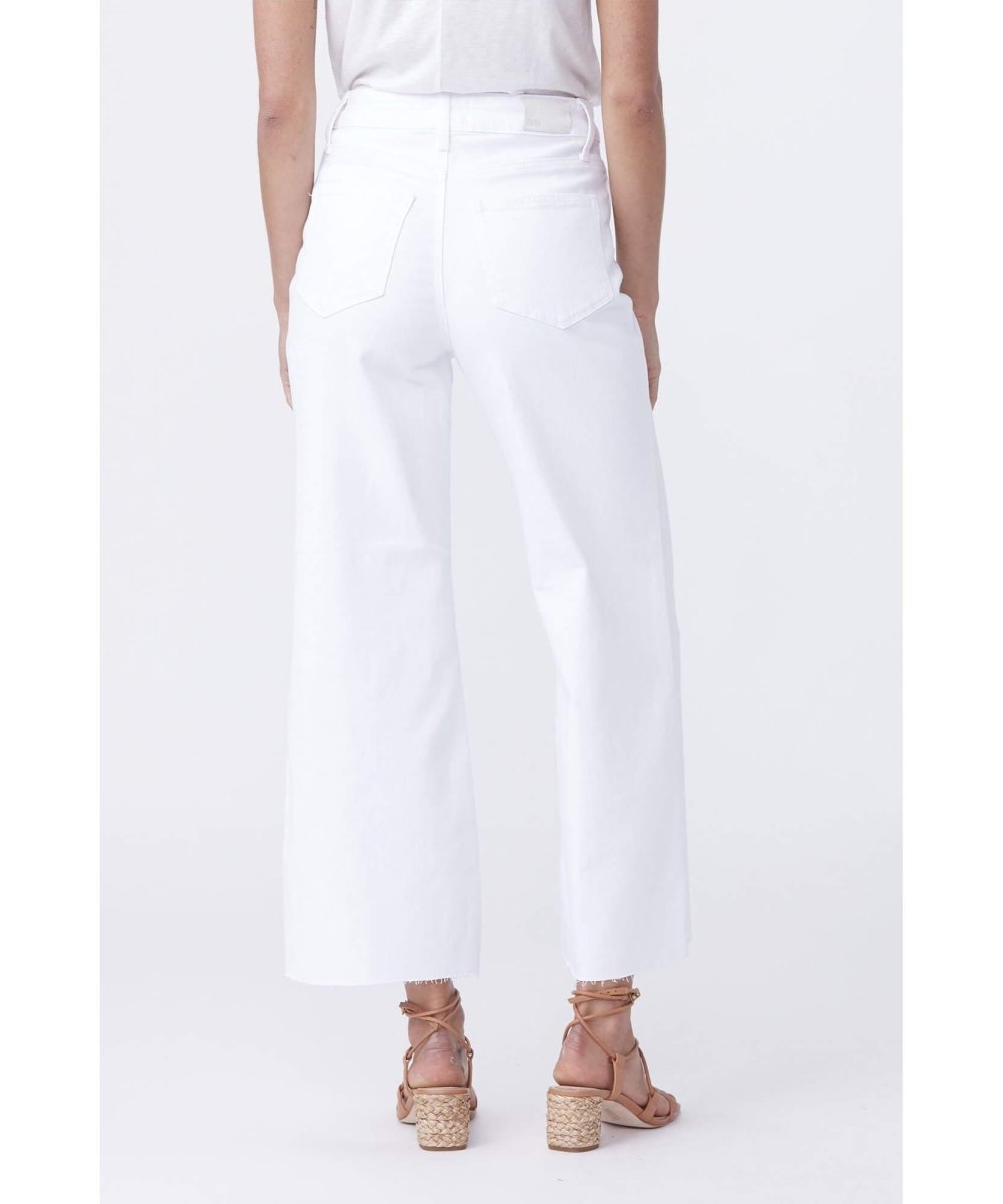 Anessa Ankle Wide Leg Crisp White - PINK ARROWS