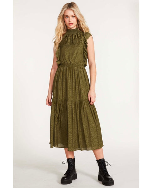 Anna Maxi Olive Night Dress - clearpathherbicide