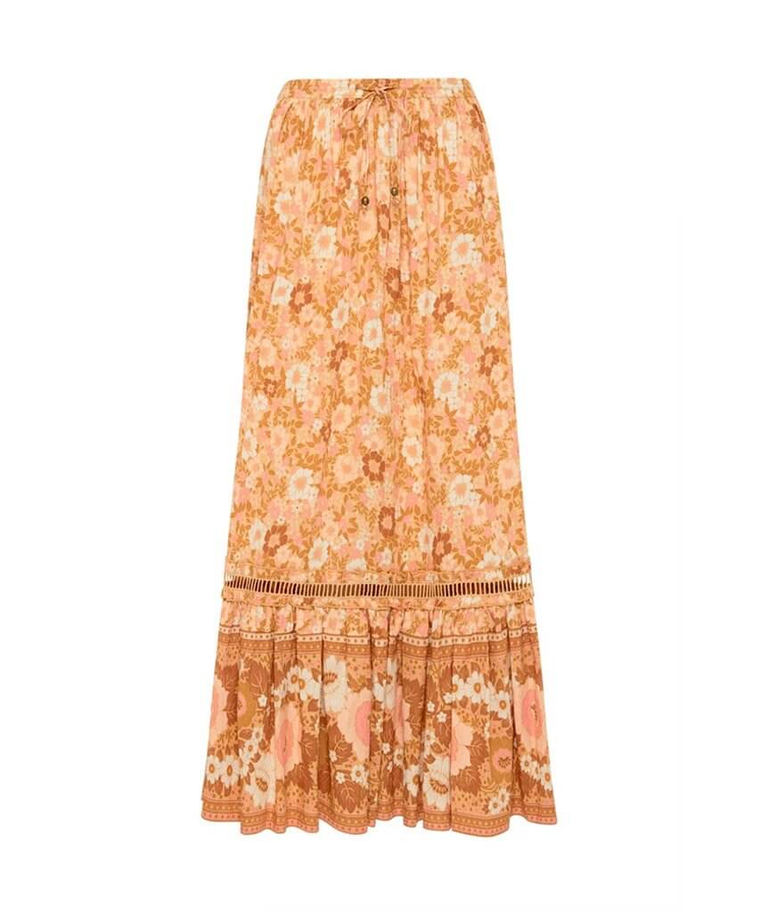 Anne Maxi Skirt Peach - clearpathherbicide