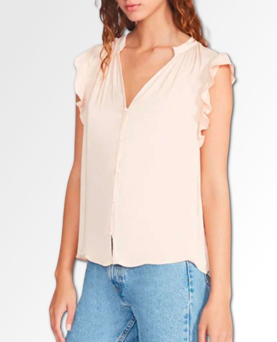 Anne Top Cream Tan - PINK ARROWS