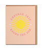 Another Trip Round The Sun Card - PINK ARROWS