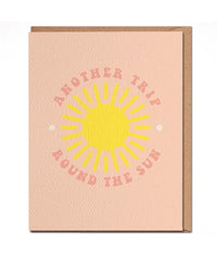 Another Trip Round The Sun Card - PINK ARROWS