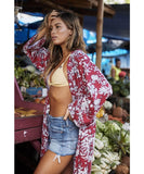 Antigua Floral Kimono - miamidrugpossession