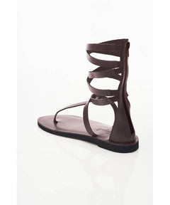 Anya Wrap Sandal Oxblood - clearpathherbicide