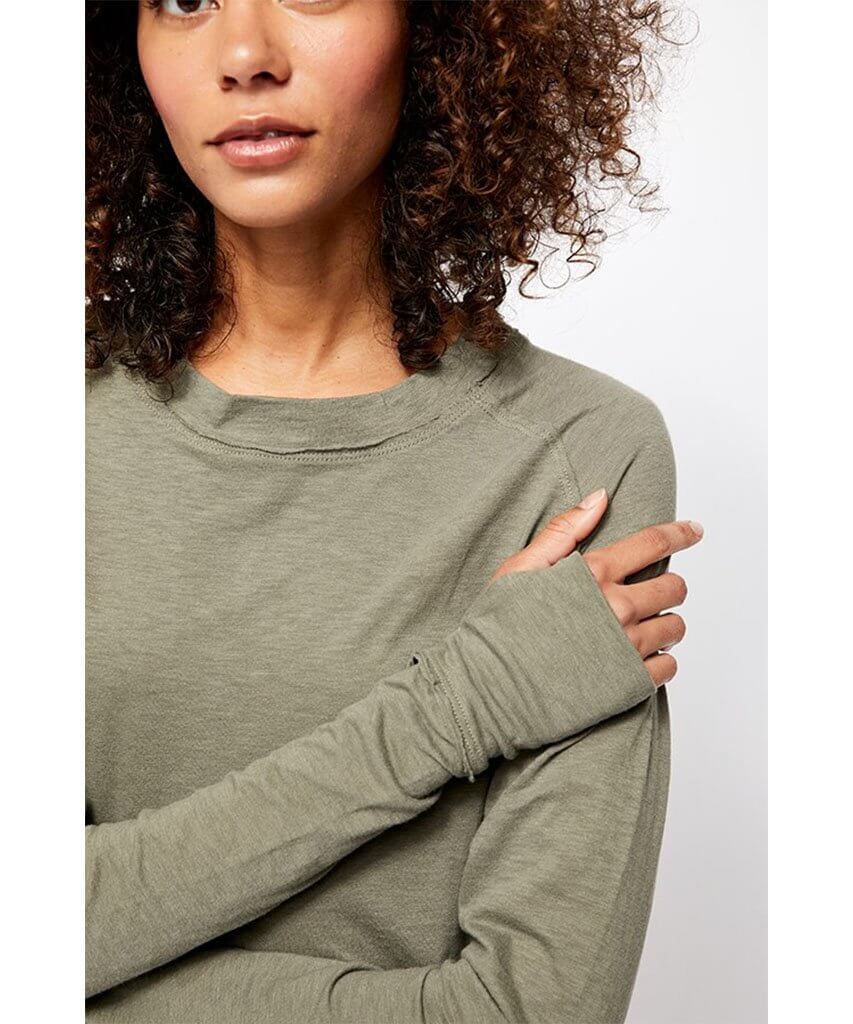 Arden Long Sleeve Tee Soft Army - clearpathherbicide