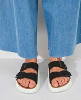 Arizona Chunky Birkenstock Sandals Black - miamidrugpossession