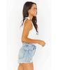 Arizona High Waisted Short Rainwater - miamidrugpossession