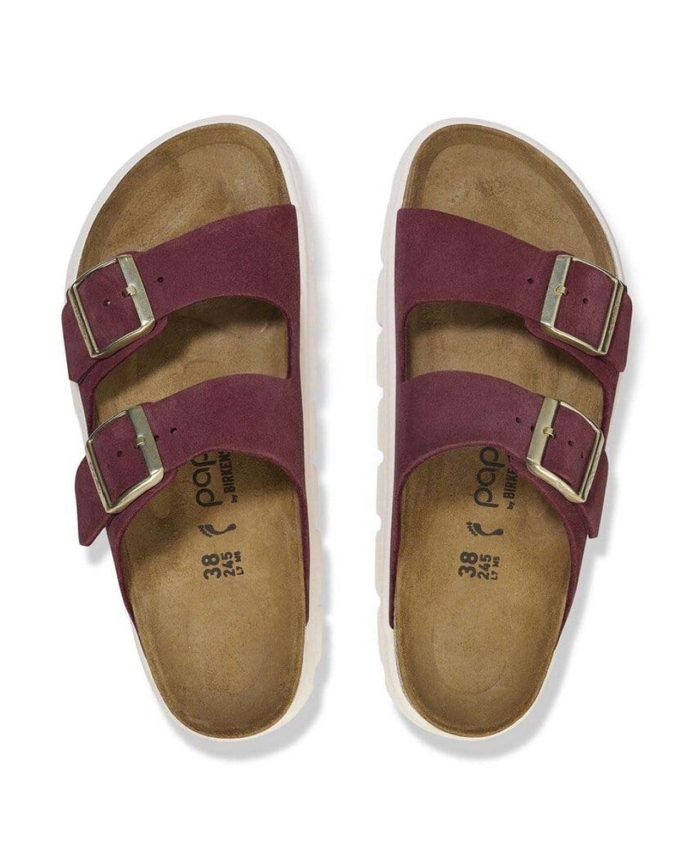 Arizona Platform Suede Berry Crush - PINK ARROWS