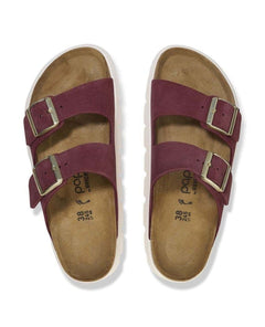 Arizona Platform Suede Berry Crush - PINK ARROWS