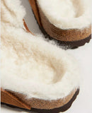 Arizona Shearling Suede Leather Mink - miamidrugpossession