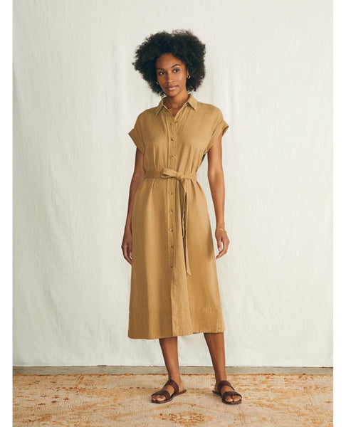 Arlie Shirtdress Short Sleeve Antique Bronze - clearpathherbicide