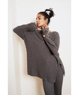 Around The Clock Pullover Charcoal - miamidrugpossession