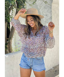 Asa Floral Boho Peasant Top - miamidrugpossession