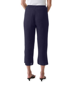 Ashton Pull On Pant Double Gauze Admiral - miamidrugpossession