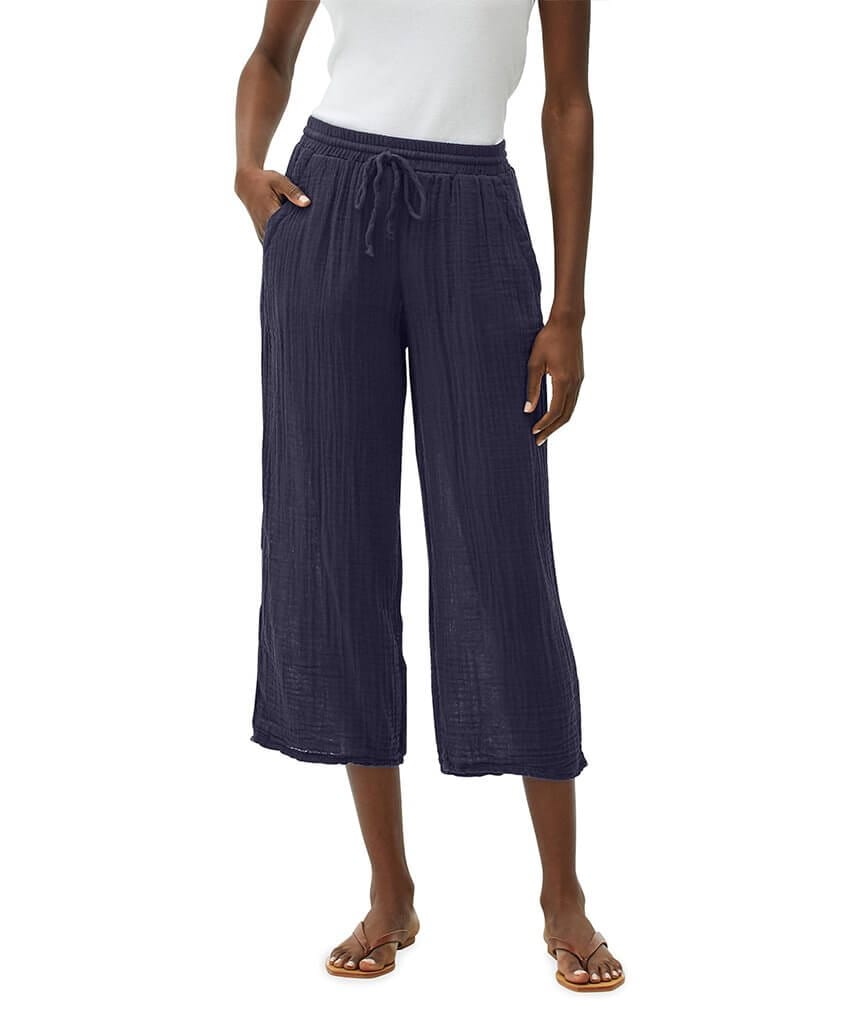 Ashton Pull On Pant Double Gauze Admiral - clearpathherbicide