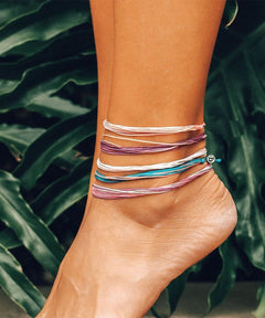 Assorted Anklets - PINK ARROWS