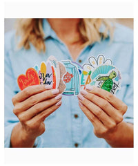 Assorted Pura Vida Stickers - PINK ARROWS