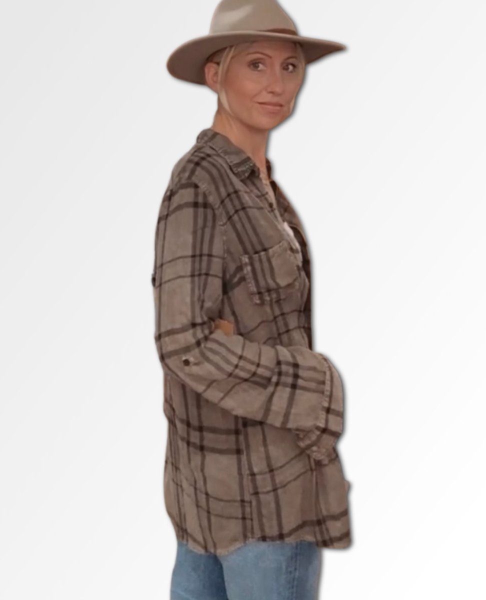 Audrey Flannel Long Sleeve - miamidrugpossession