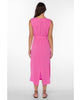 Aurelle Sleeveless Pink Midi Dress - clearpathherbicide