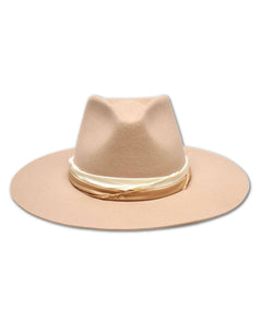 Austin Australian Cashmere Hard Brim Hat Taupe - clearpathherbicide