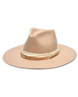 Austin Australian Cashmere Hard Brim Hat Taupe - miamidrugpossession