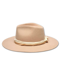 Austin Australian Cashmere Hard Brim Hat Taupe - clearpathherbicide