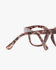 Ava Beige Tortoise Blue Light Reading Glasses 2.0 - miamidrugpossession