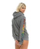 Aviator Nation Heather Grey Hoodie - miamidrugpossession